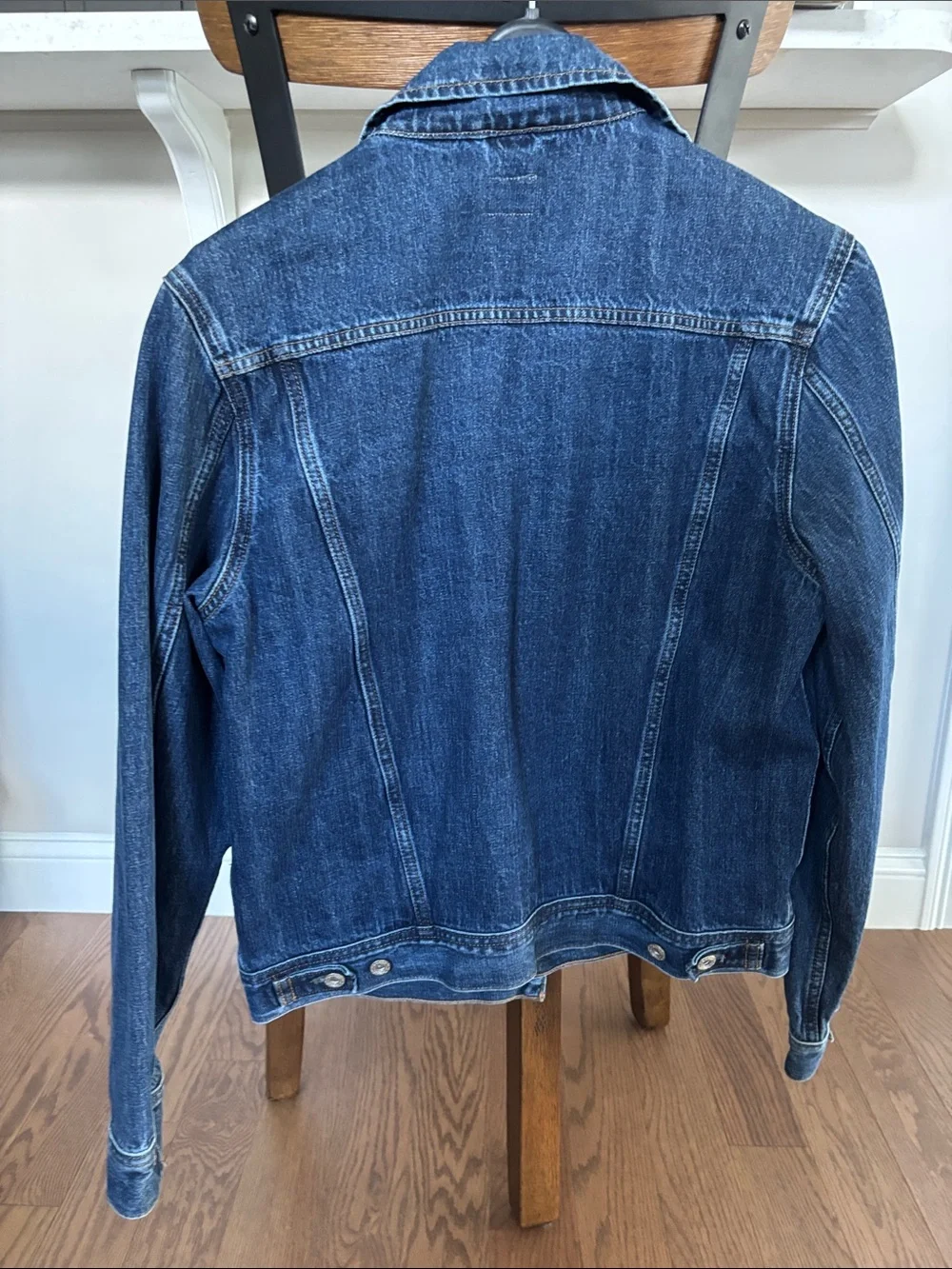 J. Crew Men's Dark Indigo Denim Jacket